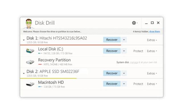 free SD card data recovery software -Disk Drill