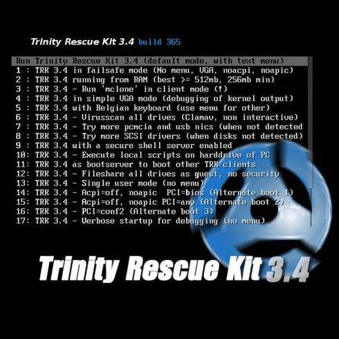 interfaccia kit rescue trinity