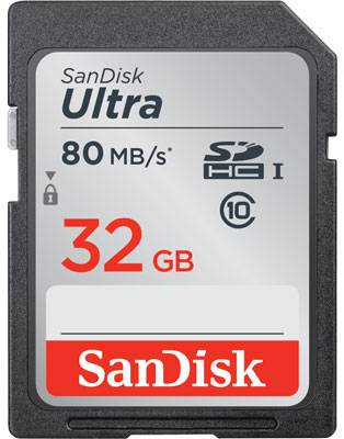 بطاقة الذاكرة SanDisk Ultra SDHC