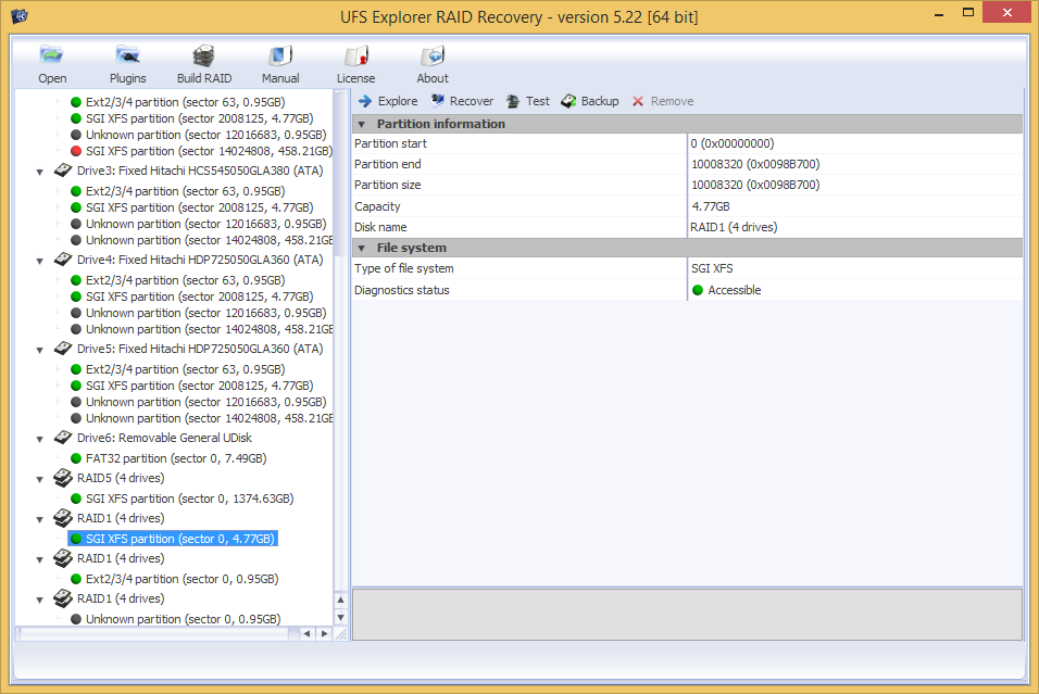 UFS Explorer Professional Recovery 9.18.0.6792 free instals