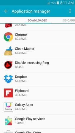 Uninstall Remove Google Chrome from Android