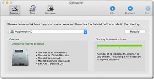 recuperación alsoft diskWarrior para mac