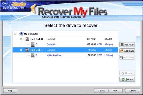 recover my files for free