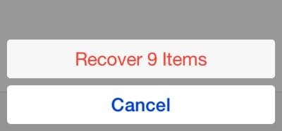 recover recently deleted photos from iphone