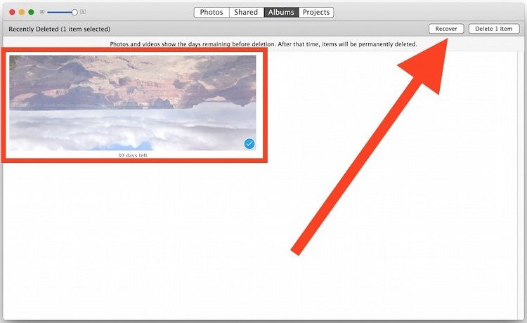 get recently deleted photos on Mac
