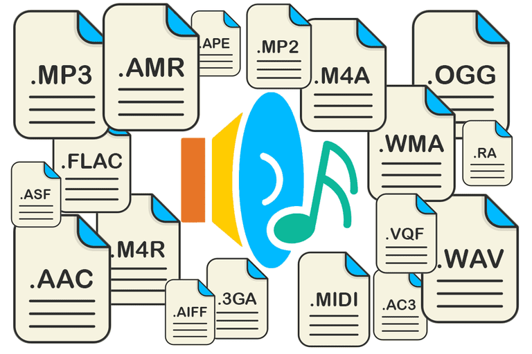 recover audio files