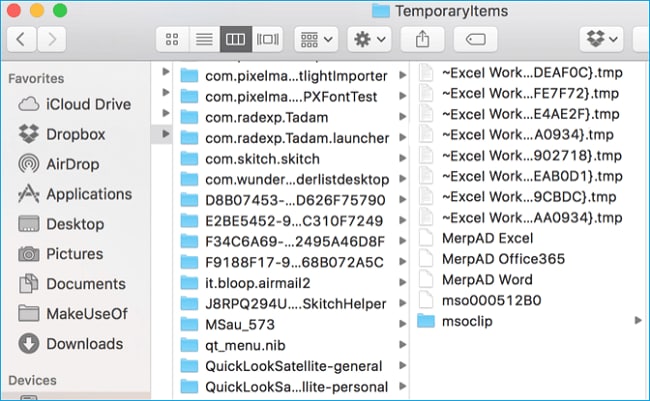 recover unsaved Excel files from Temp files