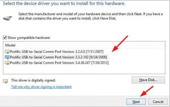 prolific usb to serial comm port driver windows 10 download