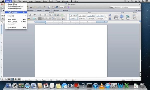 microsoft word for mac just spools but won