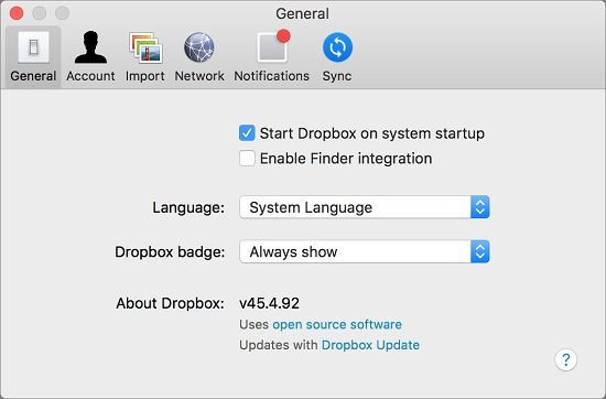 dropbox-system-startup