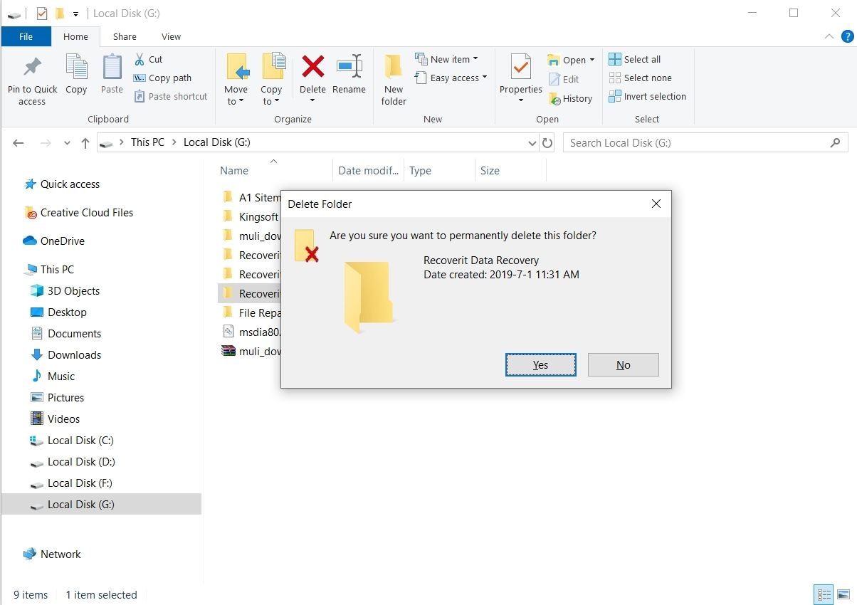 recover deleted folder dropbox