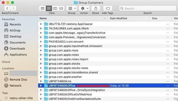 uninstall Microsoft Office on Mac 8