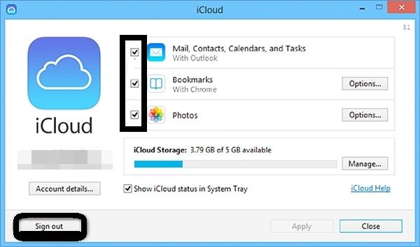 cannot download icloud for windows