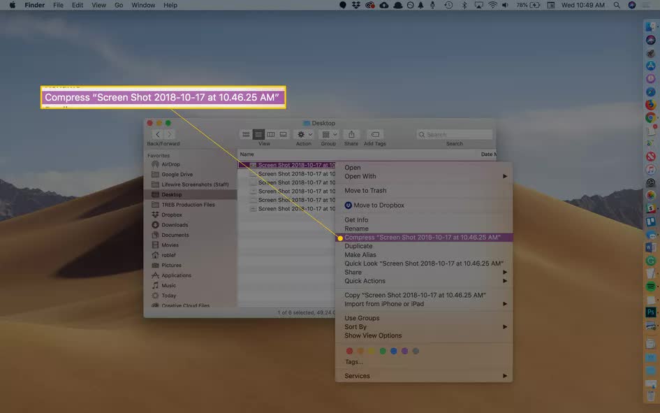 how-to-zip-file-on-mac