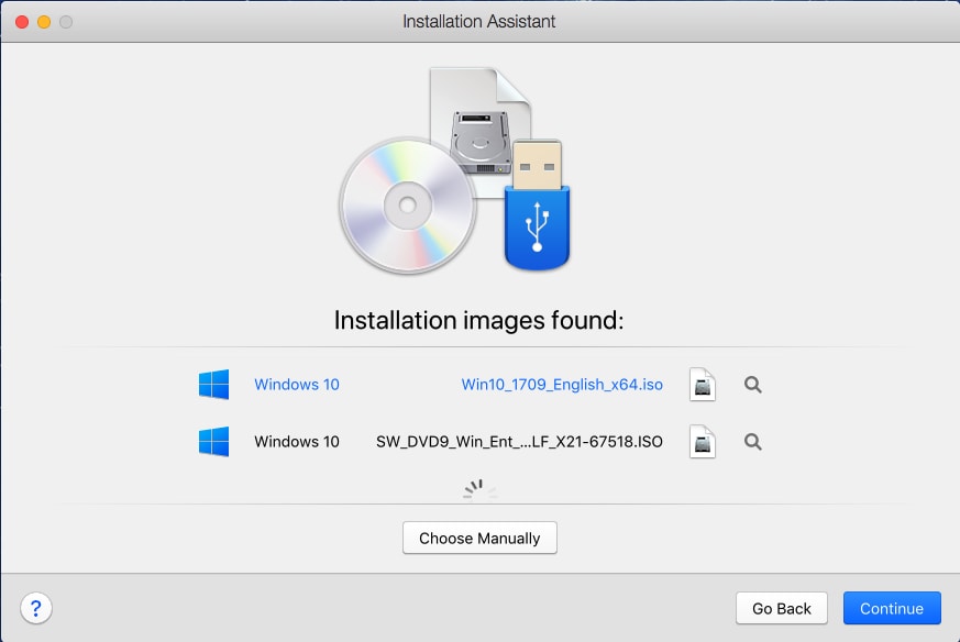 installer Windows à partir d'un DVD ou de l'image disque .iso