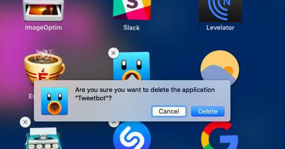 remove outdated apps from hard disk on mac