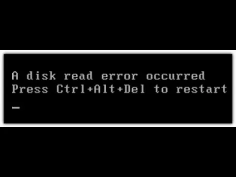 toshiba a70 disk read error