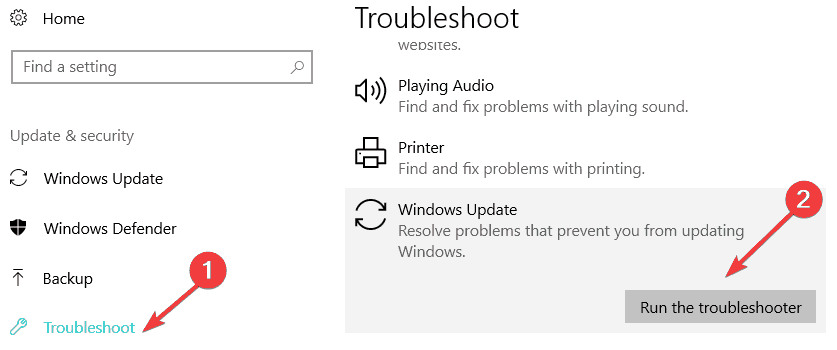 aprire-risoluzione-problemi-windows-update