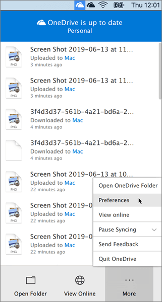 onedrive for mac do not sync