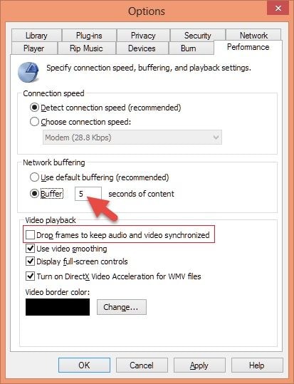 drop the unwanted frame to fix audio video sync