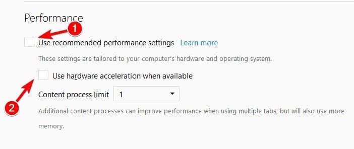 use hardware acceleration when available