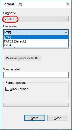 Formater une carte SD de 64 Go d'exFAT en FAT32 sous Windows 11/10/8/7