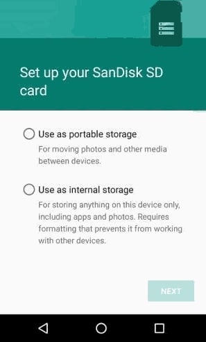 set up your sd card