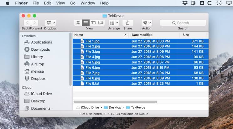 15 Tips To Select All Or Multiple Files Photos Emails On Mac