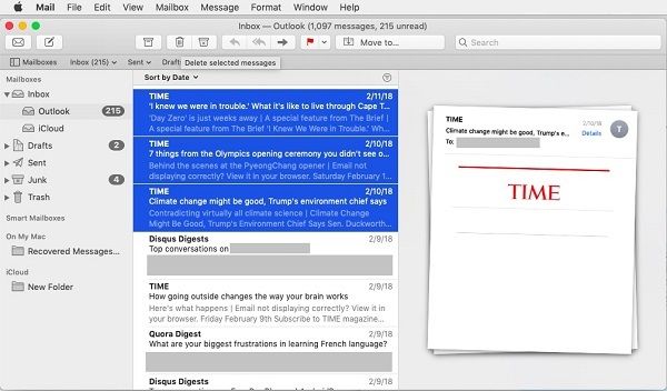 dragging email as a file in evernote for mac with mac mail