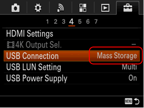 choose mass storage