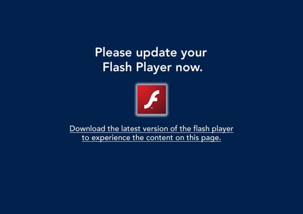 update flash player