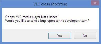 أعراض انهيار vlc