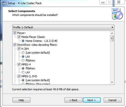 Instale o Pacote de Codecs K-Lite