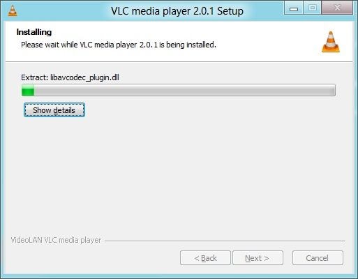 Installieren Sie VLC media player