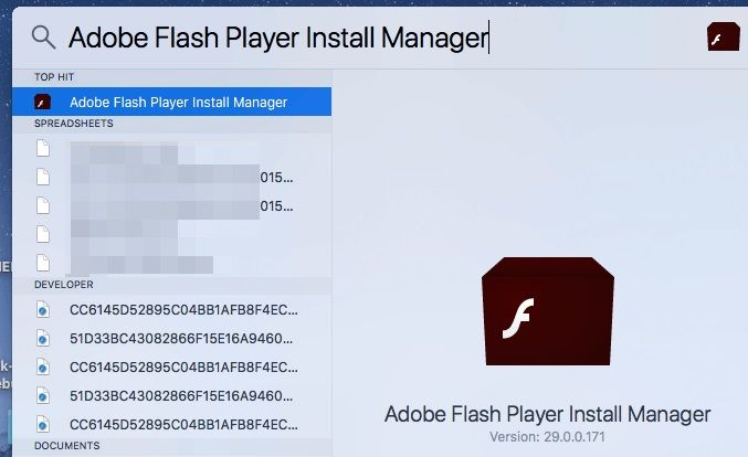 administrador de instalación de adobe en mac