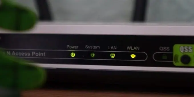 nyalakan ulang router dan modem