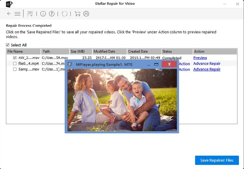 stellar video repair