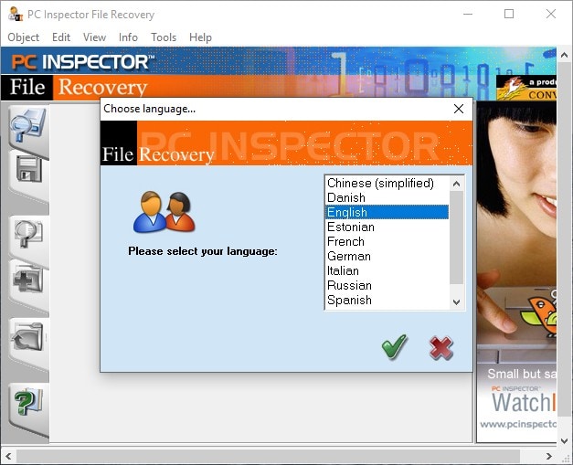 PC Inspector file recovery