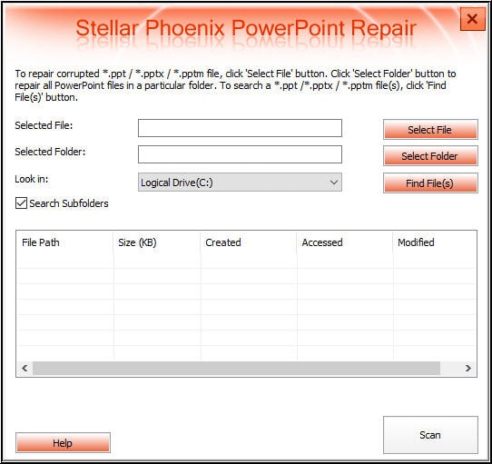 Stellar Powerpoint repair