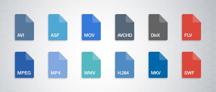 Formatos de video específicos