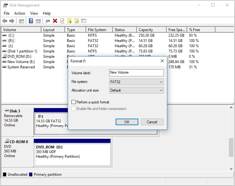 Cómo formatear una flash de 128 GB FAT32 en Windows7/8/10