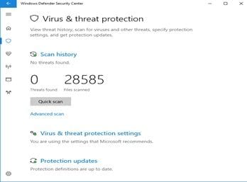 check for viruses image 1