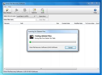 image orion file recovery software 7