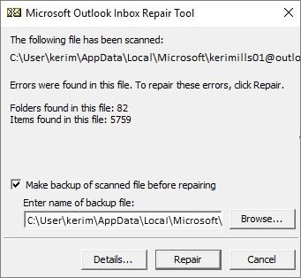 inbox repair tool 1