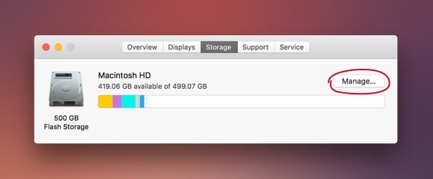 optimize disk space