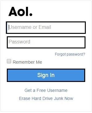 Aol free email login