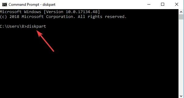 set the correct partition 1