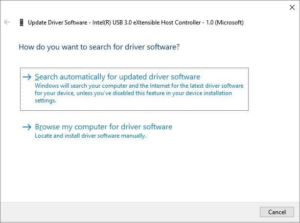 update hard drive driver