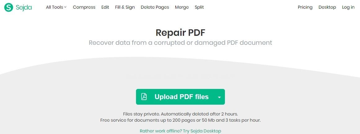 cargar archivos pdf