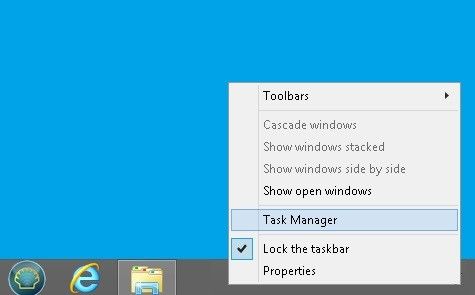 end outlook on taskmanager 1